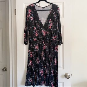 Torrid wrap dress 2x